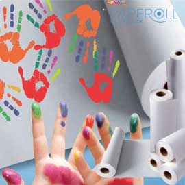 ROTOLO CARTA PAPEROLL BLUEBACK 100mt x 50cm I.PLAST