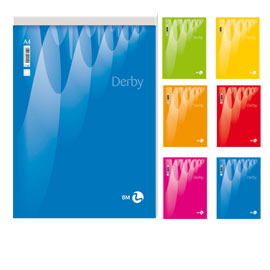 BLOCCO NOTE DERBY 150x210mm 70fg 60gr PM bianco BM