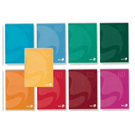 QUADERNO CARTONATO A5 80gr 192fg+1 5mm COLOR 80 BM