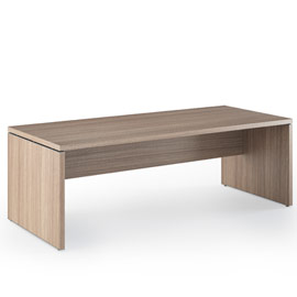 SCRIVANIA DIREZIONALE 210X90cm CILIEGIO AR. - PRESTIGE