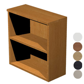 MOBILE BASSO A GIORNO 80X35cm H72cm NERO VENATO - EASY