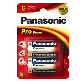 BLISTER 2 mezze torce LR14 Pro Power C PANASONIC