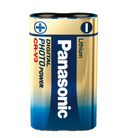 BLISTER Micropila Photo litio CRV3 PANASONIC