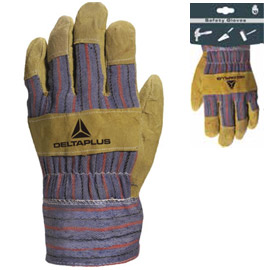 GUANTI DOCKER in CROSTA di BOVINO DC103 TAGLIA 10 in blister