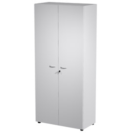 ARMADIO MODULARE A 2 ANTE ALTE 90x45,8cm - H200cm GRIGIO