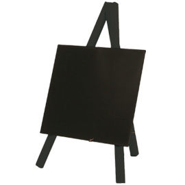 Mini LAVAGNA CON CAVALLETTO NERO 26x15cm Securit