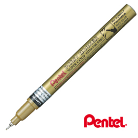MARCATORE PAINT MFP10 - ORO PENTEL PUNTA CONICA EXTRA FINE
