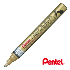MARCATORE PAINT MMP10 ORO PENTEL PUNTA CONICA MEDIA