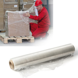 FILM ESTENSIBILE TRASPARENTE PER IMBALLO H50cm 15micron 300mt ca