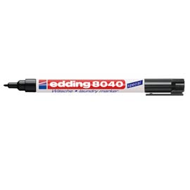 MARCATORE EDDING 8040 nero MARKER PERMANENTE PER TESSUTI