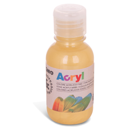 COLORE ACRILICO FINE BOTTIGLIA DA 125ML ORO