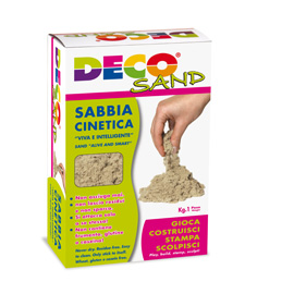 SABBIA CINETICA "DECO SAND" 1 KG. CWR