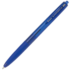 PENNA SFERA SUPERGRIP G A SCATTO BLU PUNTA MEDIA 1.00MM PILOT