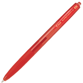 PENNA SFERA SUPERGRIP G A SCATTO ROSSO PUNTA MEDIA 1.00MM PILOT
