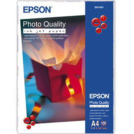 CARTA FOTOGRAFICA OPACA 100fg 102gr 210x297mm A4 720/1440dpi HQ EPSON –