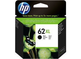 CARTUCCIA A GETTO D'INCHIOSTRO HP N. 62XL NERO