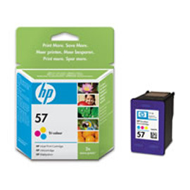 CARTUCCIA A GETTO D'INCHIOSTRO HP N.57 TRICROMIA (17ML)