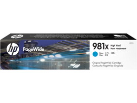 HP 981X INK CARTRIDGE PAGEWIDE CIANO 10.000PAG