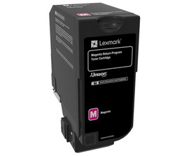 TONER RETURN PROGRAM MAGENTA CS720, CS725, CX725