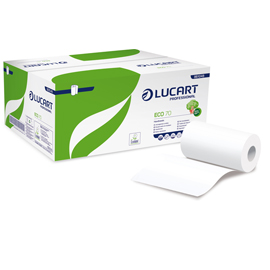 Asciugamani in rotolo MINI Ø13cm - 70mt Eco 70 Lucart