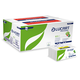 Pacco da 220 asciugamani piegati a Z Eco Z Lucart