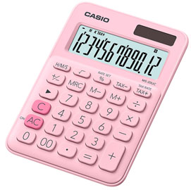 Calcolatrice da tavolo MS-7UC rosa big display 10 cifre CASIO