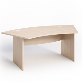 Scrivania fianchi pannello 190x96xH73cm Rovere - Agora' Direction