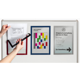 Cornice Duraframe Magnetic A4 21x29,7cm nero Durable