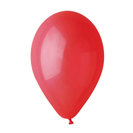 Busta 16 palloncini in lattice D.30cm rosso Big Party