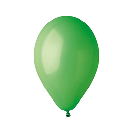 Busta 16 palloncini in lattice D.30cm verde Big Party
