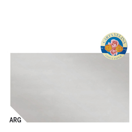 BUSTA 25fogli 50x70cm CARTA VELINA gr31 ARGENTO SADOCH