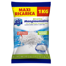 Ricarica Sali assorbiumidita' AIR MAX da 1kg neutra