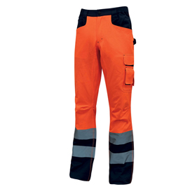 Pantalone invernale alta visibilita' Beacon arancio fluo Taglia XXL U-Power