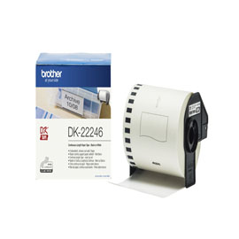 Nastro ades in carta Nero/Bianco 103.6 mm-30.48 metri lunghezza per QL1100/1110N
