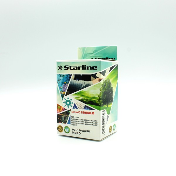 CARTUCCIA INK NERO PER PRINT C/CANON PGI-1500XL BK