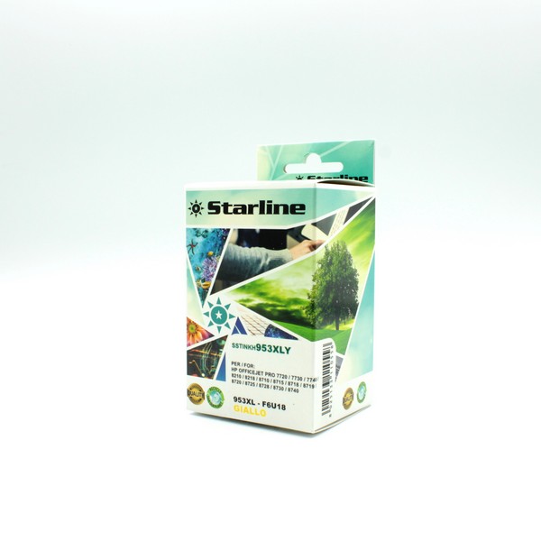 CARTUCCIA INK GIALLO PER PRINT C/HP 953XL