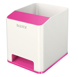 Portapenne con amplificatore WOW fucsia LEITZ