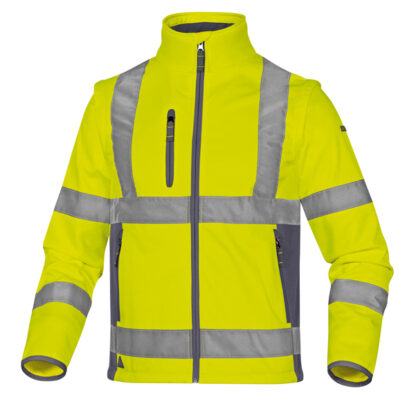 Giacca Softshell Moonlight 2 alta visibilita' giallo fluo tg.XL DeltaPlus