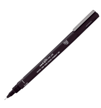 Pin fineliner nero punta 0.05mm Uni Mitsubishi