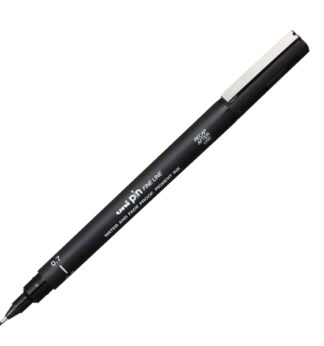 Pin fineliner nero punta 0.7mm Uni Mitsubishi