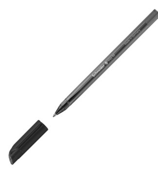 Penna a sfera Vizz c/cappuccio punta M nero Schneider