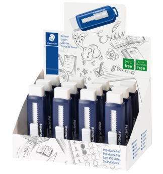 Gomma a scorrimento Staedtler eraser involucro blu