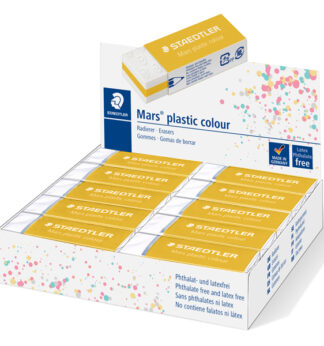 Gomma Mars plastic giallo oro Staedtler