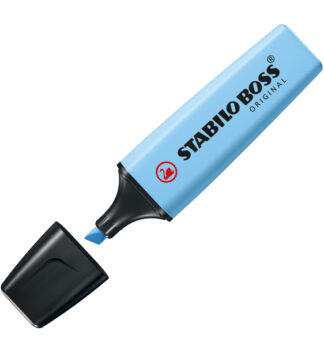 Evidenziatore Stabilo Boss pastel azzurro cielo 70/112