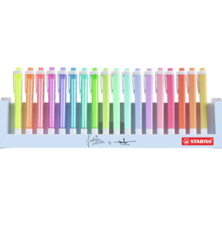Deskset 18 evidenziatori Swing Cool colori ass. 275/18-01-5 Stabilo