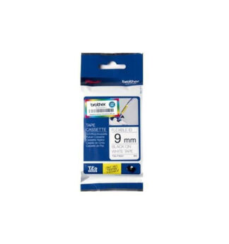 NASTRO LAM. FLESSIBILE TZE-FX221 9MMx8MT NERO/BIANCO