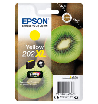 CARTUCCIA INCHIOSTRO GIALLO 202 XL KIWI