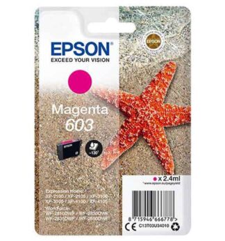 Cartuccia di inchiostro Epson Magenta serie 603 Stella Marina