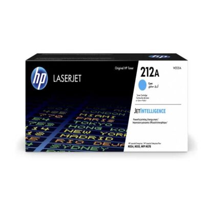 Cartuccia Toner Ciano 212A per Hp Laser Jet Enterprise M554-M555-MFP M578 Series