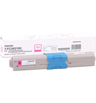 TONER MAGENTA E STUDIO 262CP 222CS 263CS T-FC26SM ALTA CAPACITA'